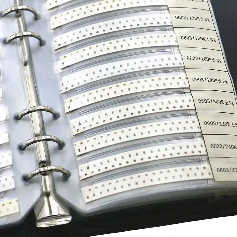 Capacitor Kit Assortment - 0603 SMD (0Ω-10MΩ) 170 Value Resistor