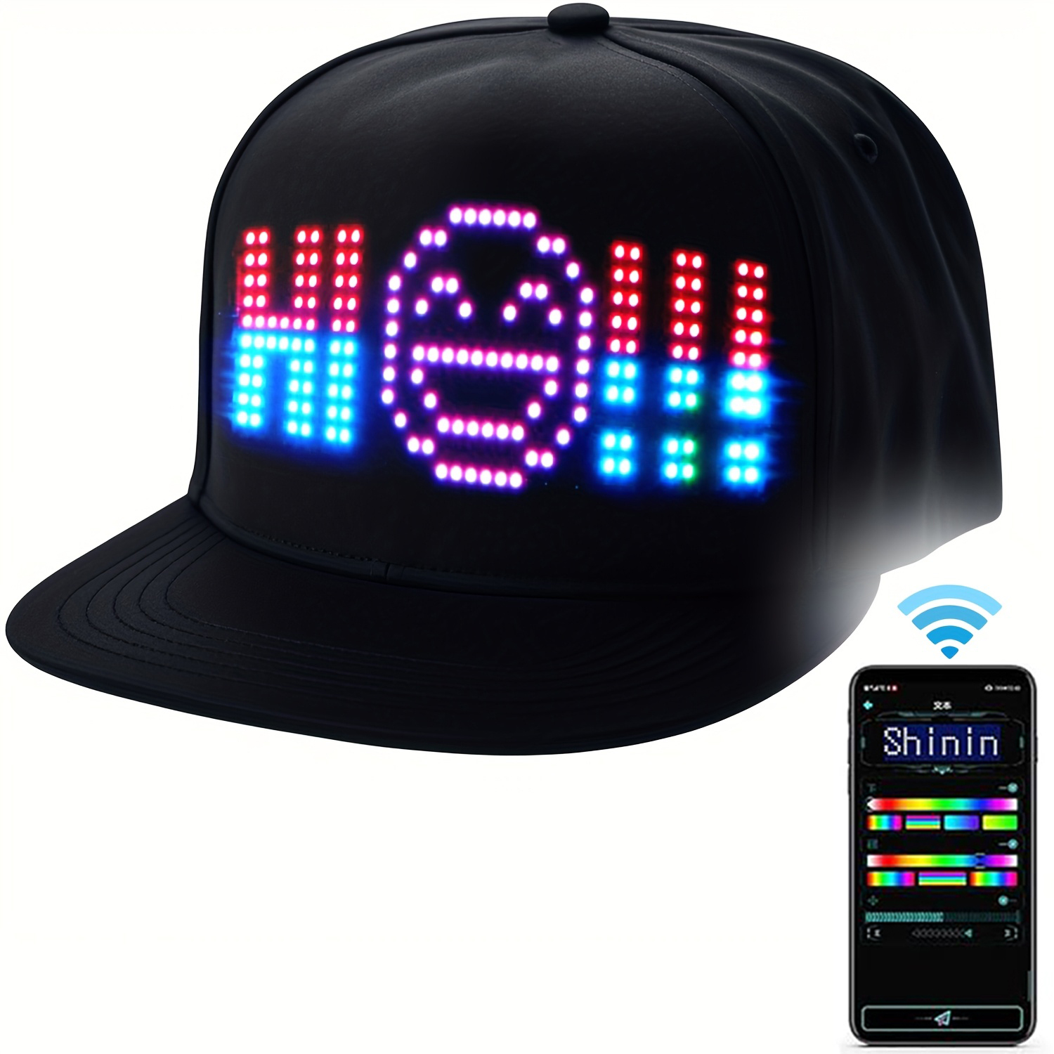 Diy Electronics News - 2025 New LED Cap, Multi-Language APP