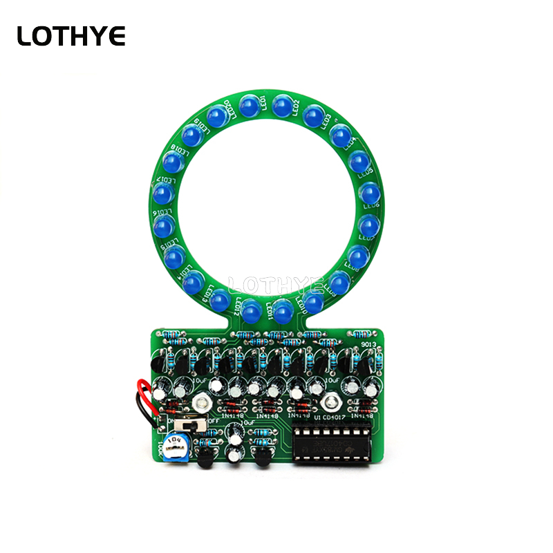 Diy Electronics Com - DIY Kit LED Gradient Ring Water
