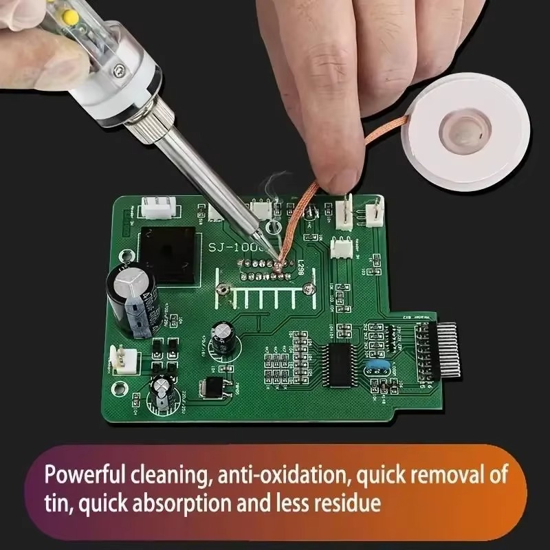 Diy Electronics Wire - 4.0mm Width Desoldering Braid Wire 1.5/3M