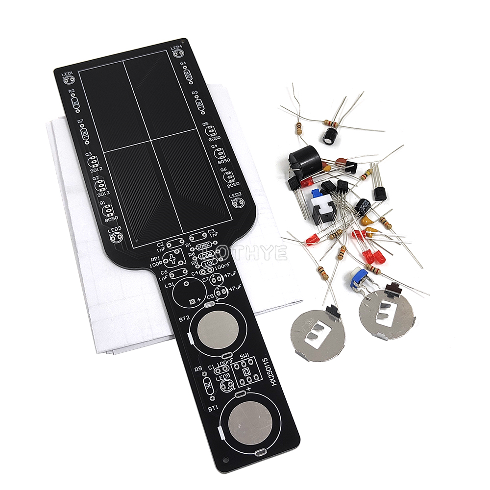 Diy Electronic Components - Handheld Simple Metal Detector Making DIY