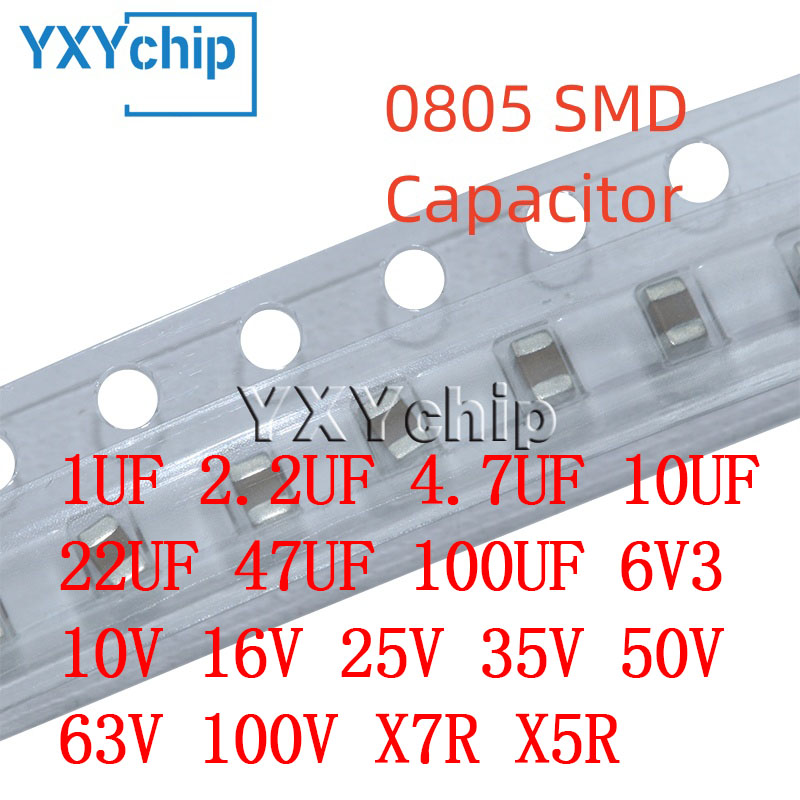 Capacitor Kit Assortment - 20PCS 0805 2012 SMD Capacitor 1UF