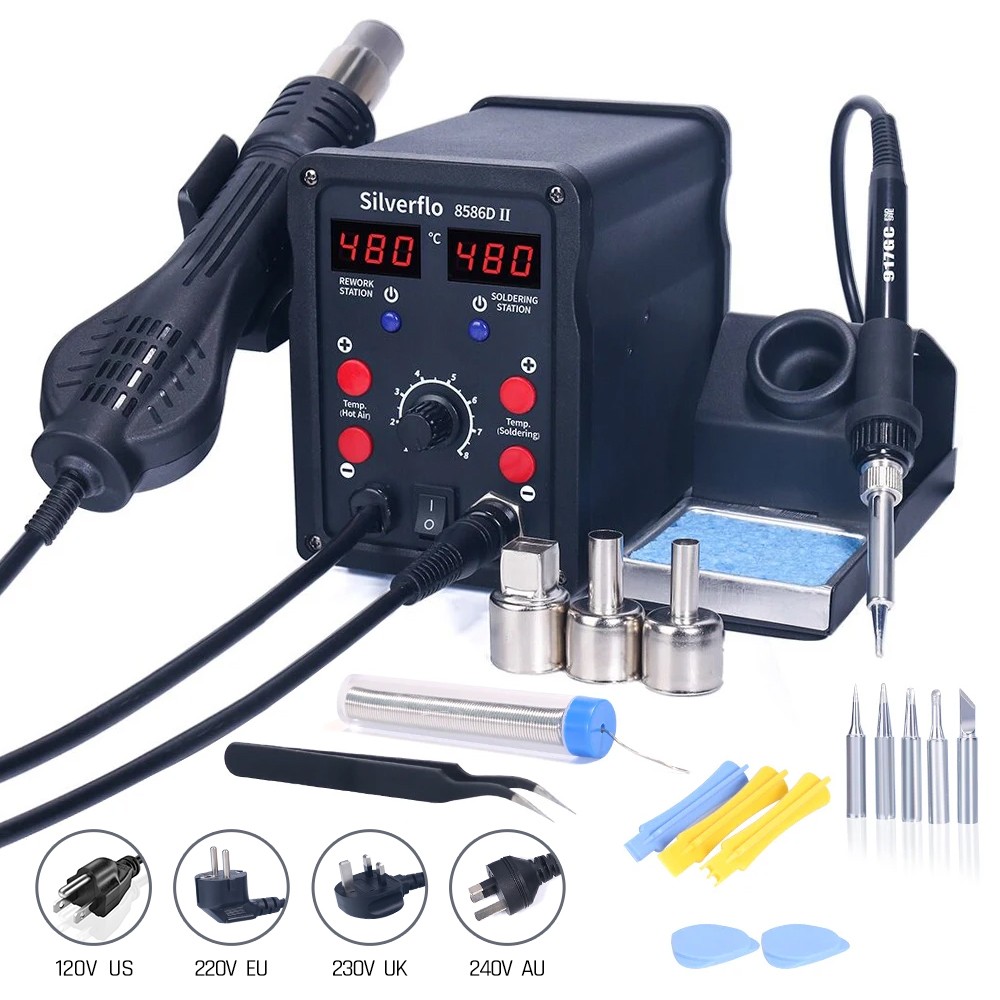 Silverflo 8586D Soldering Stat - Smd Solder Paste reseña y precio