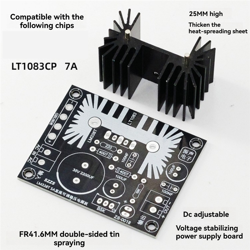 ABZZ-LT1083 7A Output Adjustab - Diy Electronics Board reseña y precio