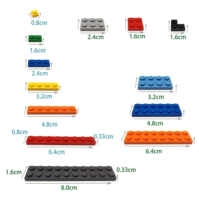 100PCS MOC 2420 Plate 2x2 Buil - Diy Electronics Ideas reseña y precio