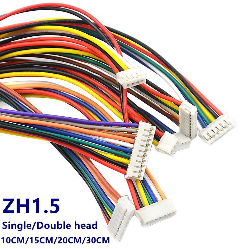10PCS ZH 1.5mm Wire Cable Conn - Diy Electronics Wire reseña y precio