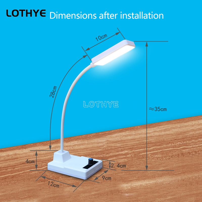 NE555 LED Dimming Table Lamp K - Diy Electronics Table reseña y precio