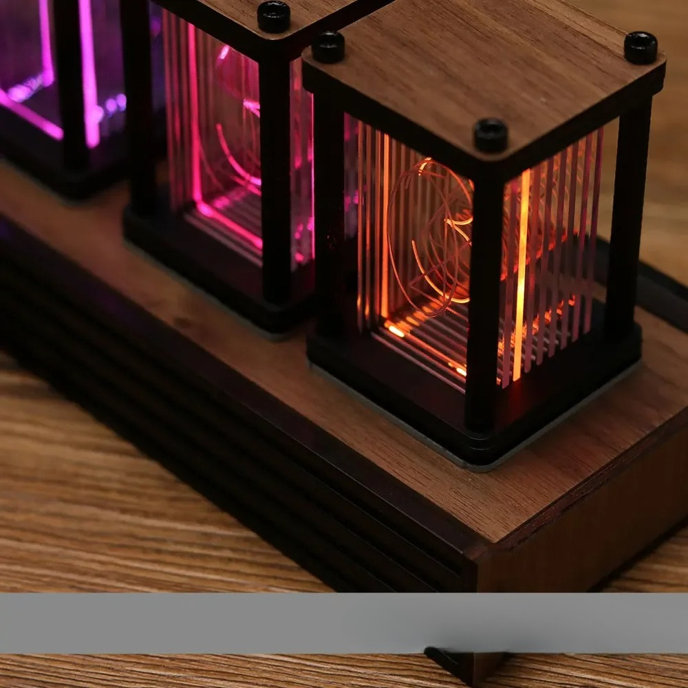 RGB Nixie Tube Clock DIY Table - Diy Electronics Table reseña y precio