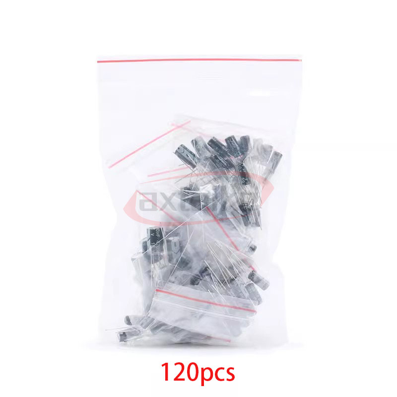 120/200/500pcs Radial Capacito - Capacitor Kit Assortment reseña y precio