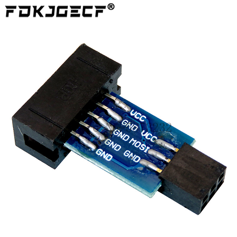 1Set USBASP USBISP AVR Program - Diy Electronic Components reseña y precio