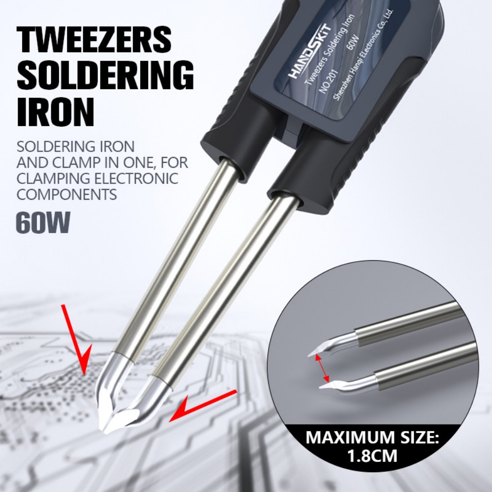 T12 Soldering Tweezer Handle – - Smd Solder Paste reseña y precio
