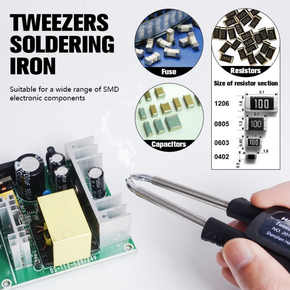 T12 Soldering Tweezer Handle – - Smd Solder Paste reseña y precio
