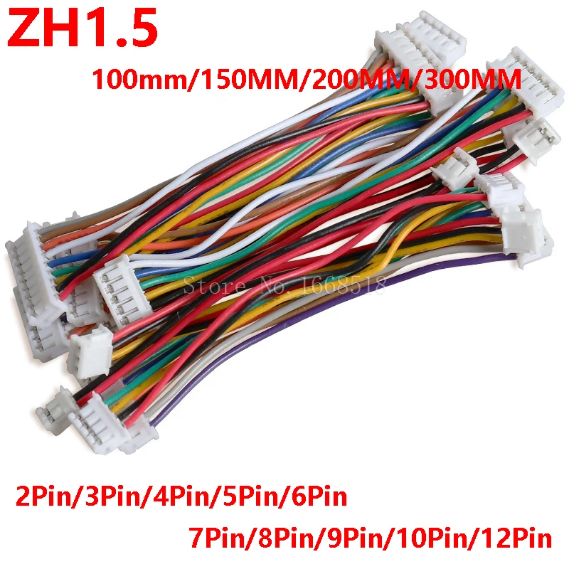 10PCS ZH 1.5mm Wire Cable Conn - Diy Electronics Wire reseña y precio