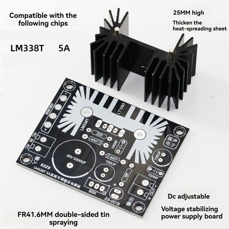 A13E-LM338 5A Output Filament  - Diy Electronics Com reseña y precio