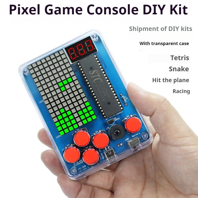 Pixel Game Machine Production  - Diy Electronics Com reseña y precio