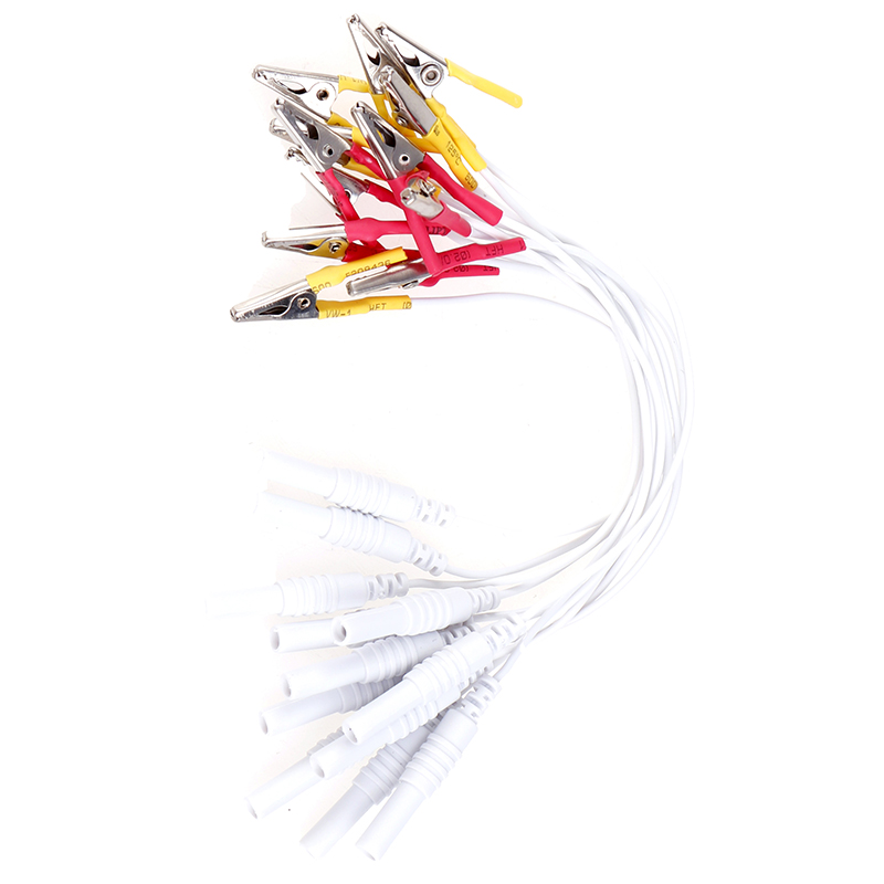 12Pcs/Set Alligator Clip Cable - Diy Electronics Wire reseña y precio