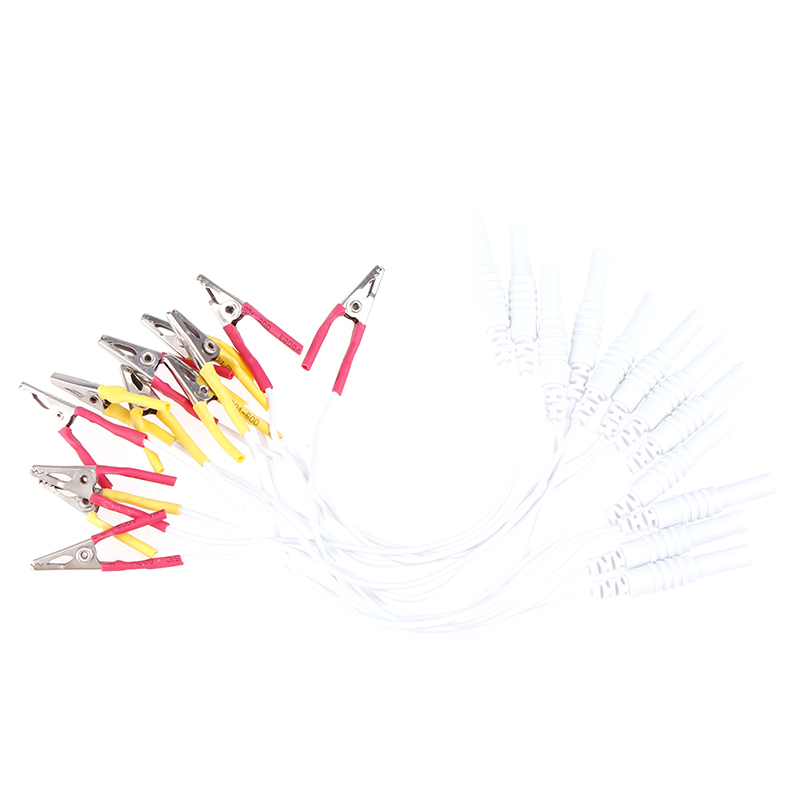 12Pcs/Set Alligator Clip Cable - Diy Electronics Wire reseña y precio