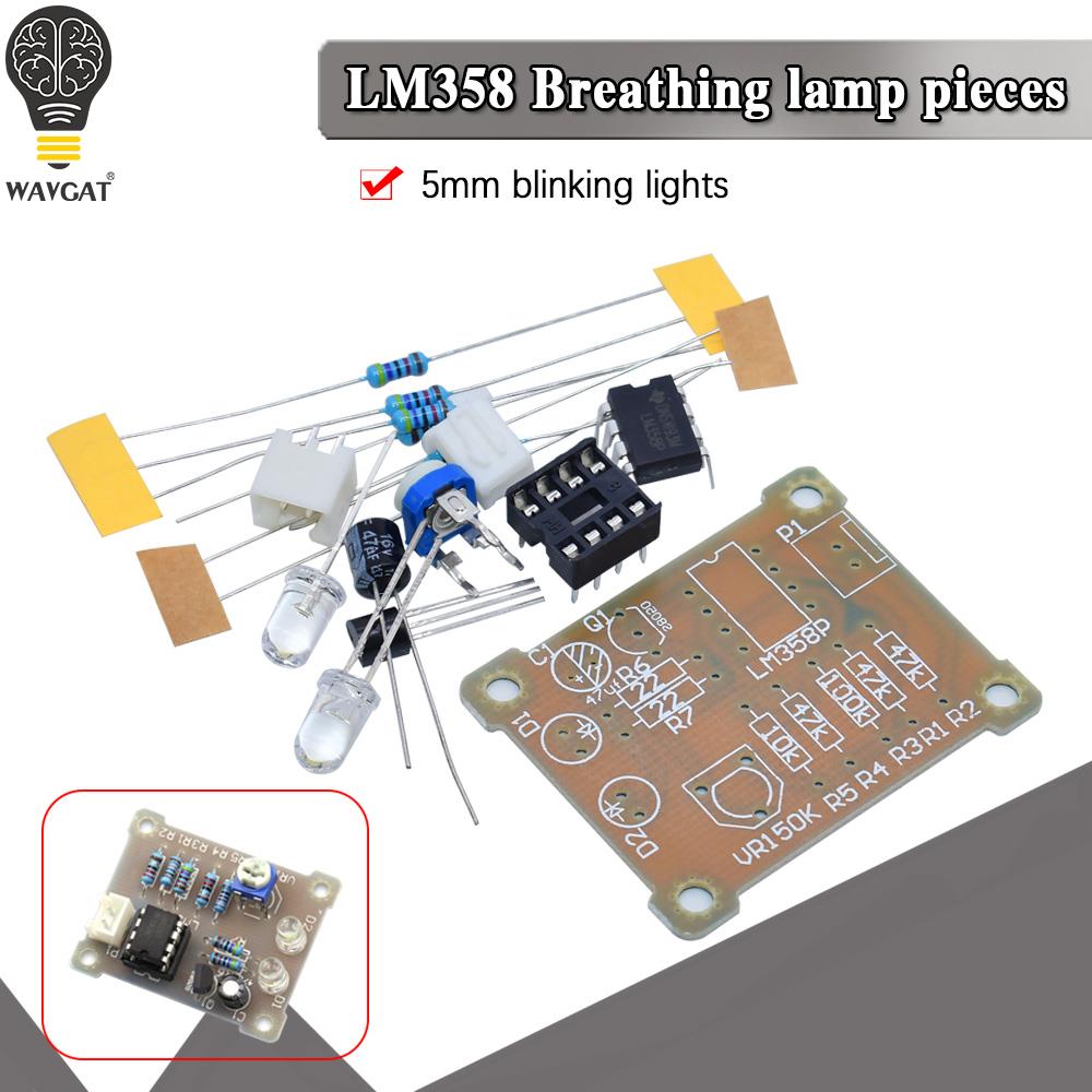 WAVGAT LM358 LED Breathing Lig - Useful Diy Electronics Projects reseña y precio