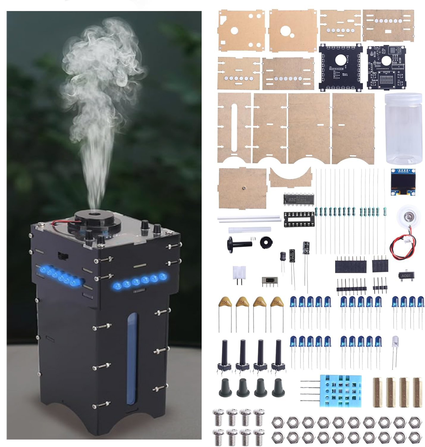 DIY Humidifier Soldering Pract - Useful Diy Electronics Projects reseña y precio