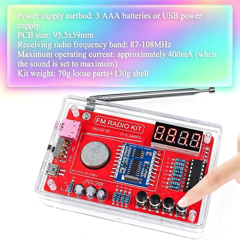 PHILE-Stereo FM Radio, Electro - Useful Diy Electronics Projects reseña y precio