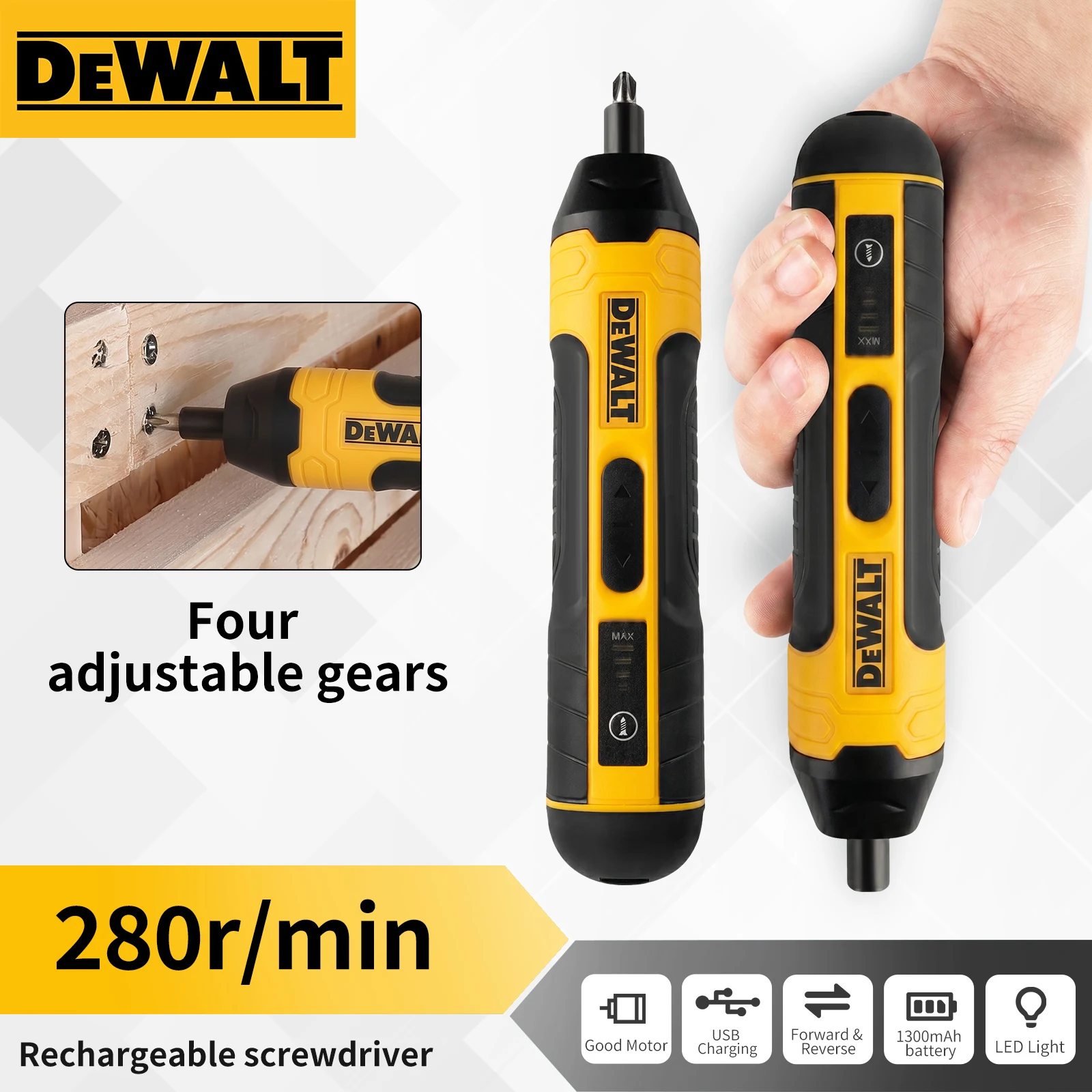 NEW DEWALT Rechargeable Electr - Diy Electronics News reseña y precio