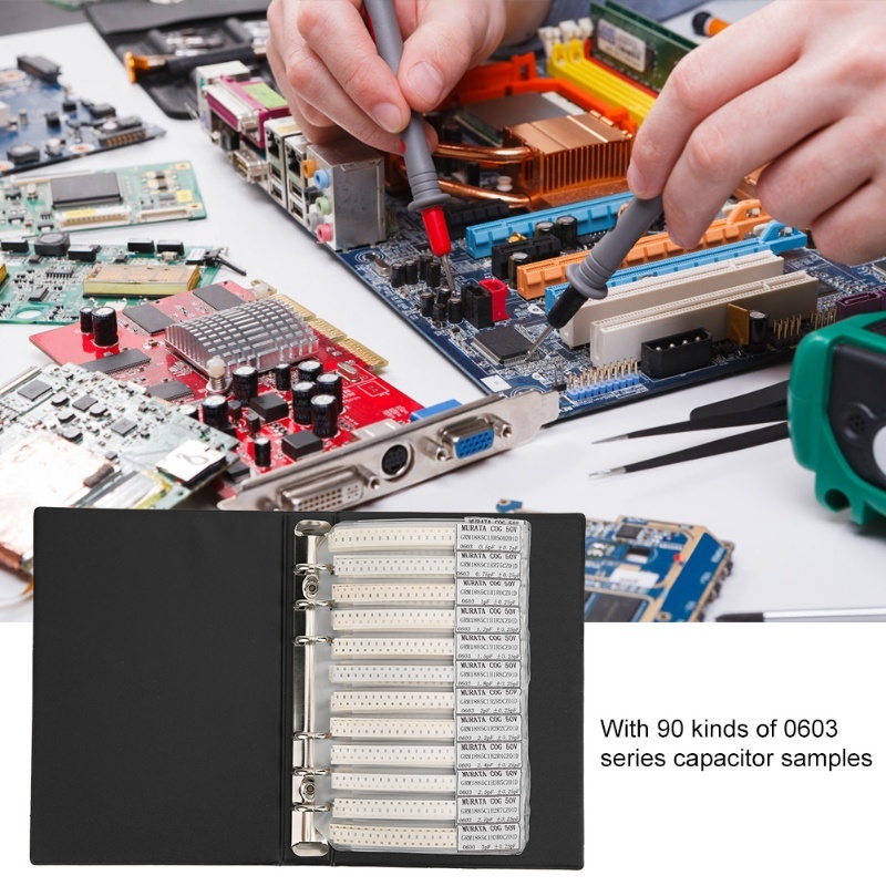 0603 Series 90 Values Capacito - Capacitor Kit Assortment reseña y precio