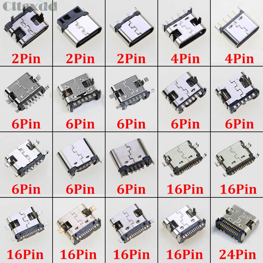 10Pcs USB Type C Socket Solder - Smd Solder Paste reseña y precio