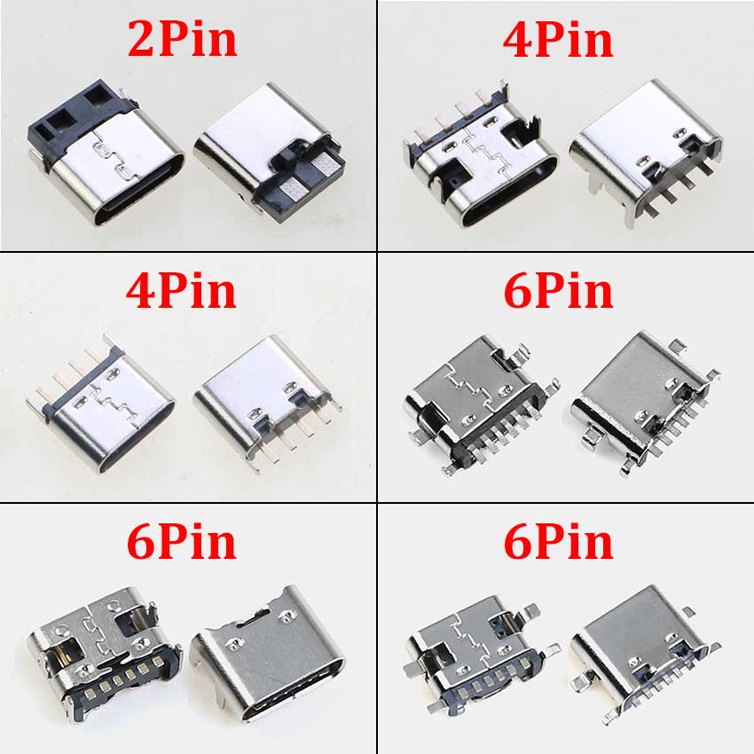 10Pcs USB Type C Socket Solder - Smd Solder Paste reseña y precio