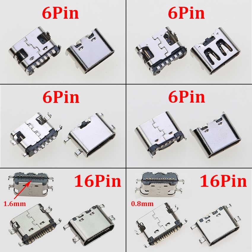 10Pcs USB Type C Socket Solder - Smd Solder Paste reseña y precio