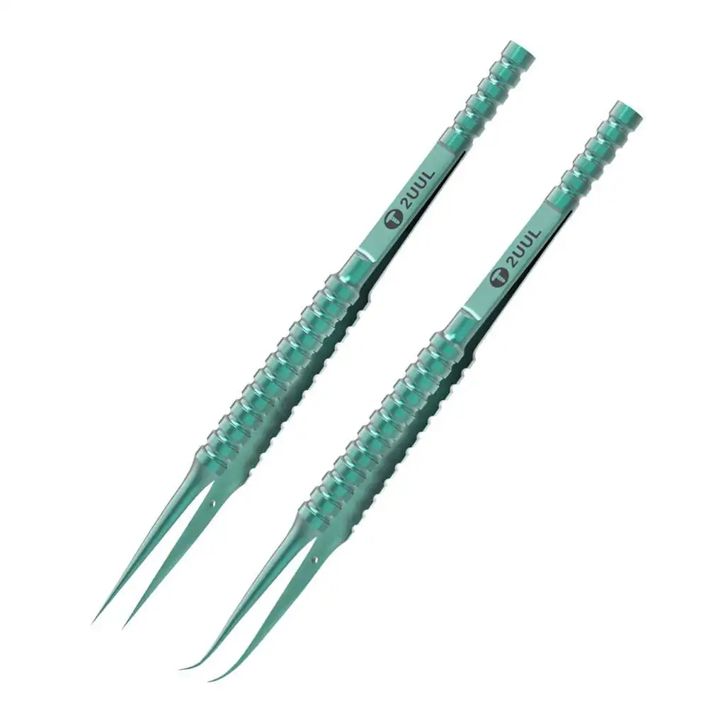 2UUL Titanium Alloy Tweezers B - Diy Electronics Wire reseña y precio