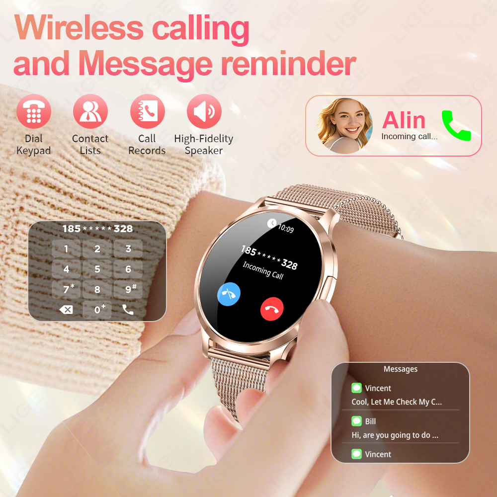 LIGE 2026 New Smart Watch Wome - Diy Electronics Watch reseña y precio