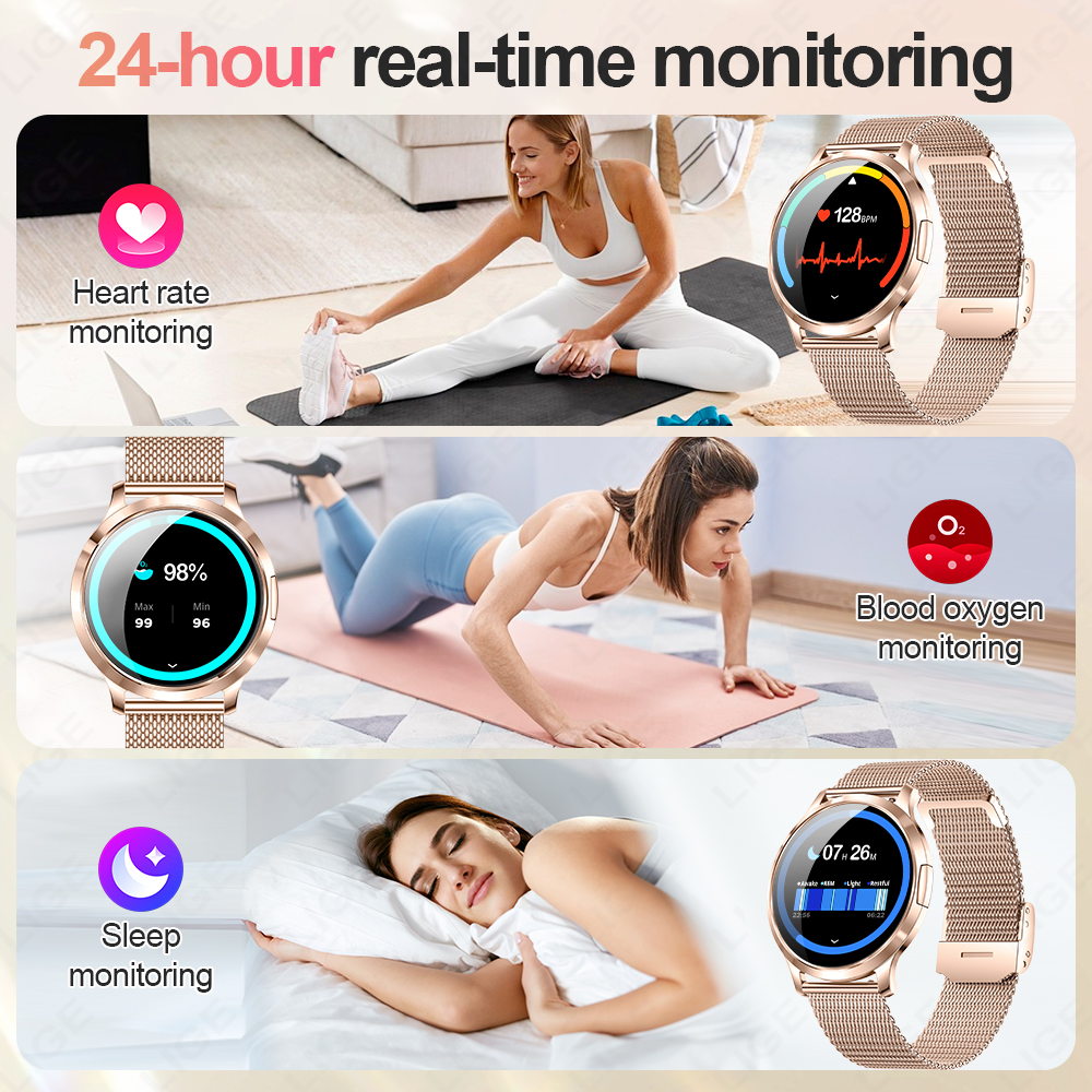 LIGE 2026 New Smart Watch Wome - Diy Electronics Watch reseña y precio