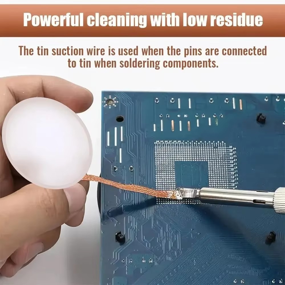 4.0mm Width Desoldering Braid  - Diy Electronics Wire reseña y precio