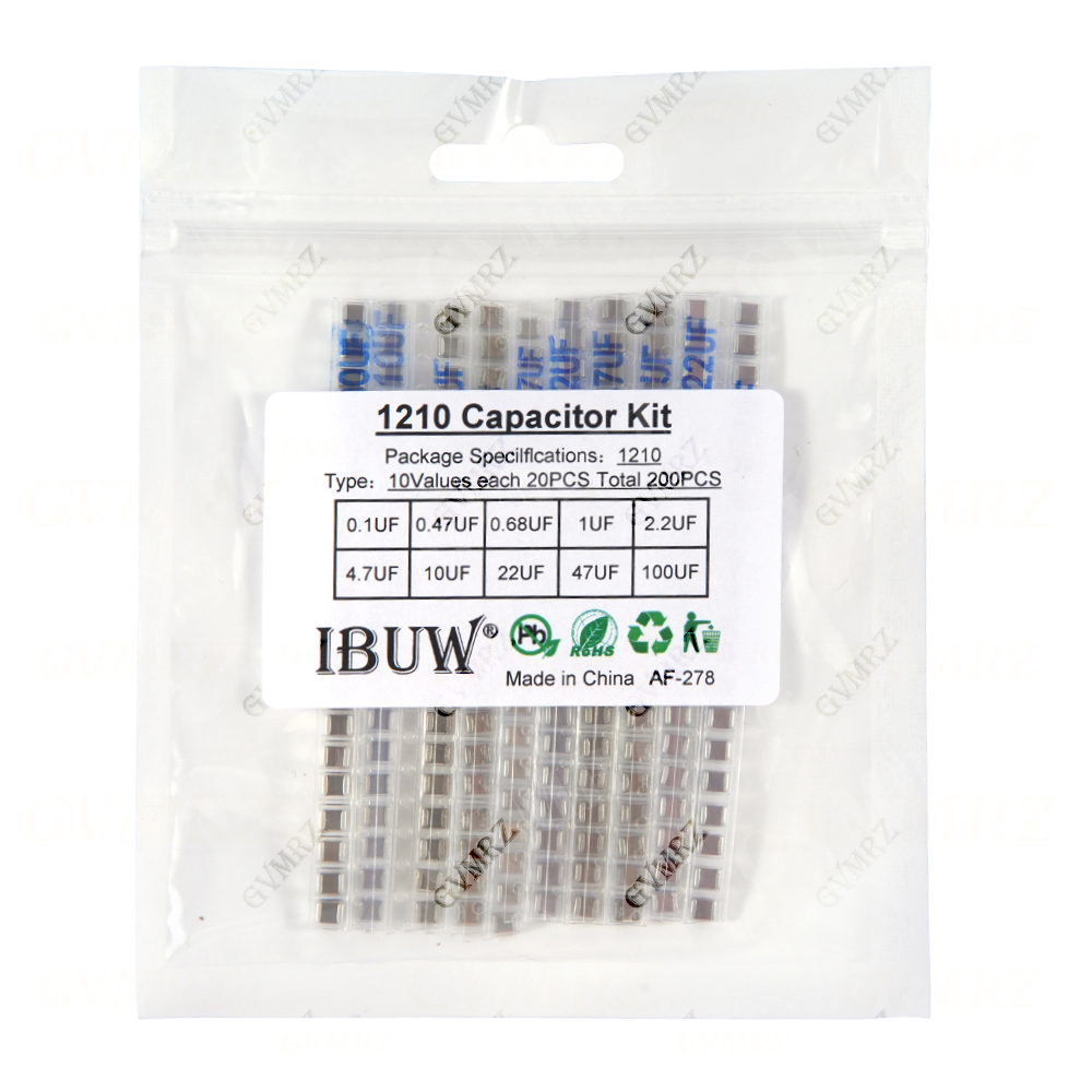 0402 0603 0805 1206 SMD Cerami - Capacitor Kit Assortment reseña y precio