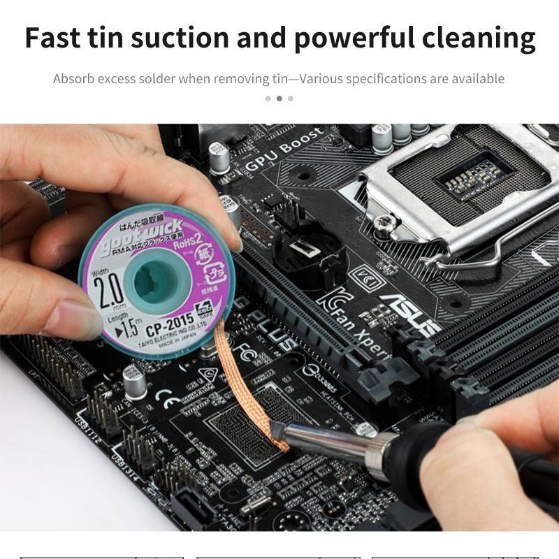 Original Goot Desoldering Sold - Smd Solder Paste reseña y precio