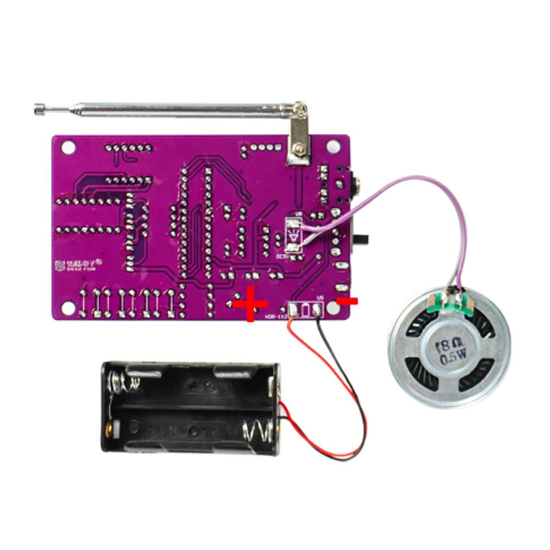 DIY FM Radio Electronic Kit 87 - Diy Electronics Com reseña y precio