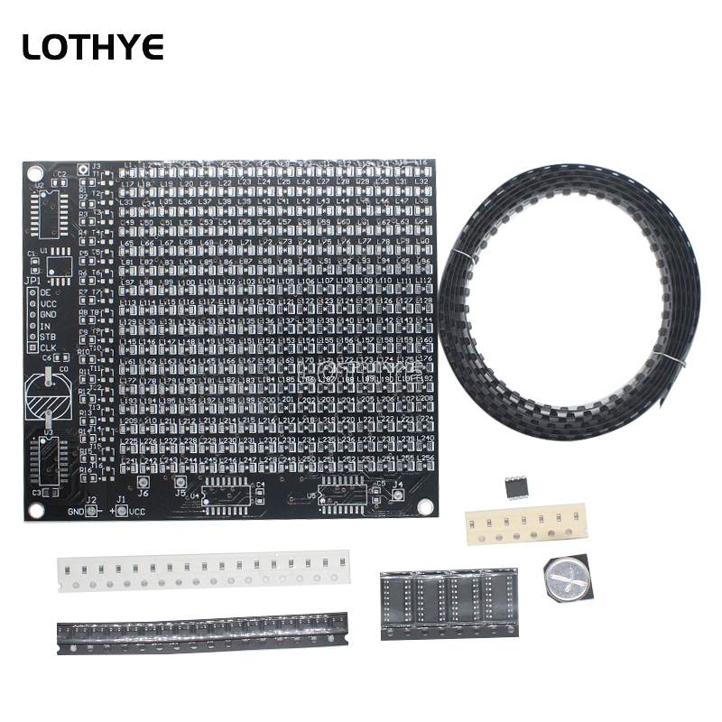 DIY Electronic Kit 256 LED Dot - Diy Electronic Components reseña y precio