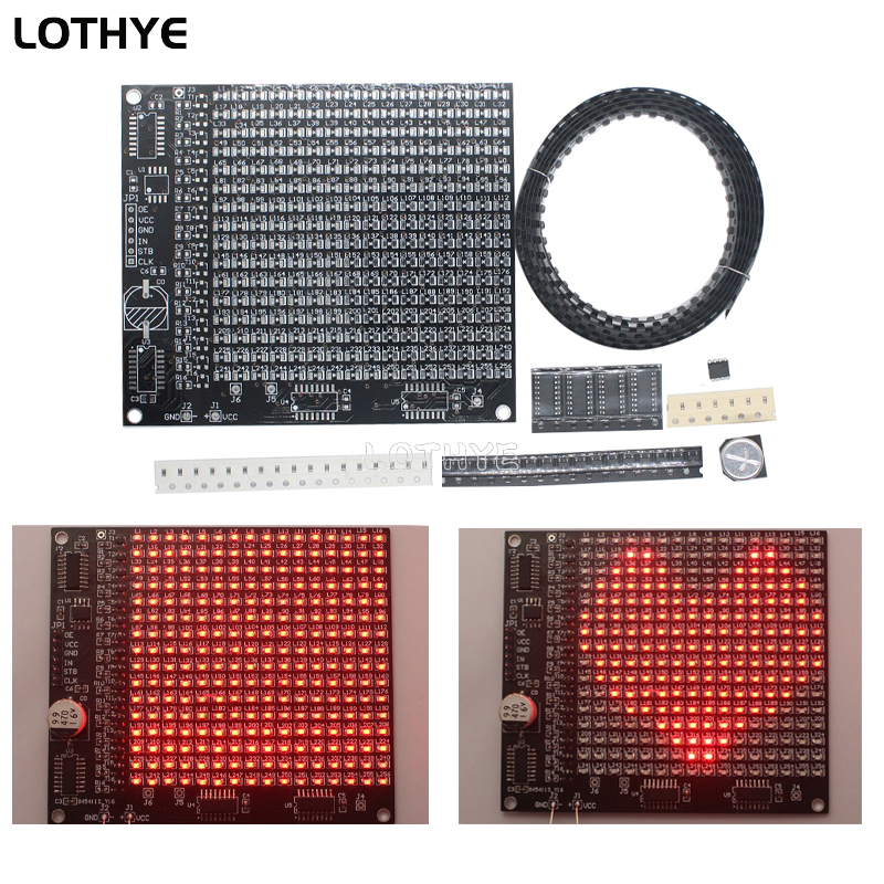 DIY Electronic Kit 256 LED Dot - Diy Electronic Components reseña y precio