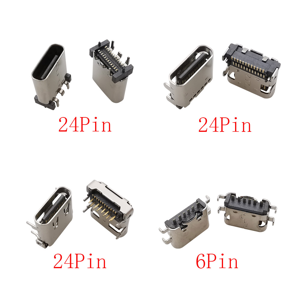 10Pcs USB Connector Type C Fem - Smd Solder Paste reseña y precio