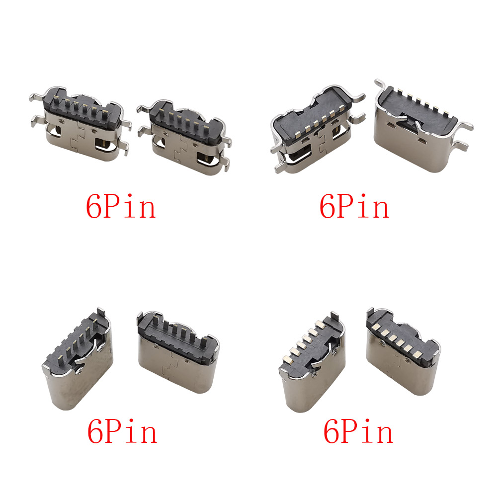 10Pcs USB Connector Type C Fem - Smd Solder Paste reseña y precio