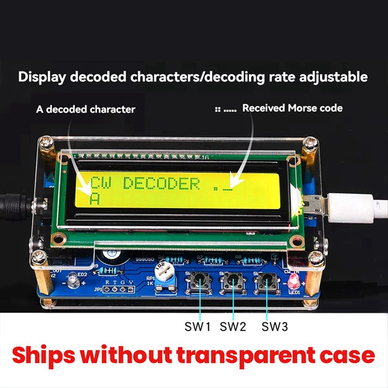 A56G-Upgraded CW Morse Code De - Diy Electronic Components reseña y precio