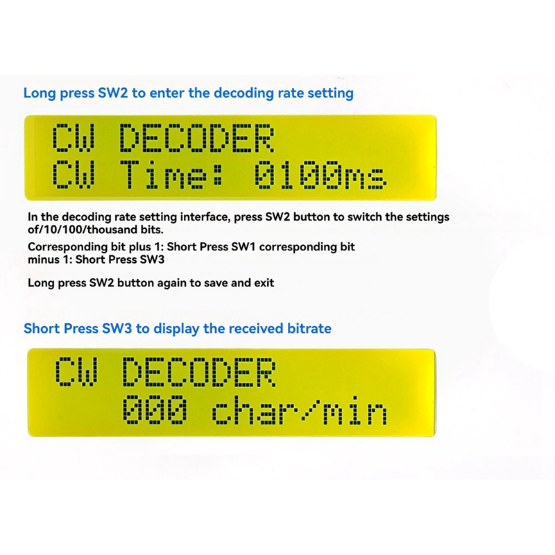 A56G-Upgraded CW Morse Code De - Diy Electronic Components reseña y precio