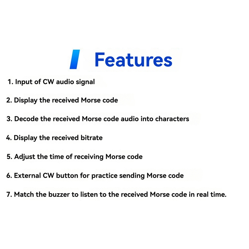 A56G-Upgraded CW Morse Code De - Diy Electronic Components reseña y precio