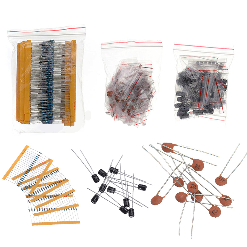 New 1400PCS Basic Electronic C - Capacitor Kit Assortment reseña y precio