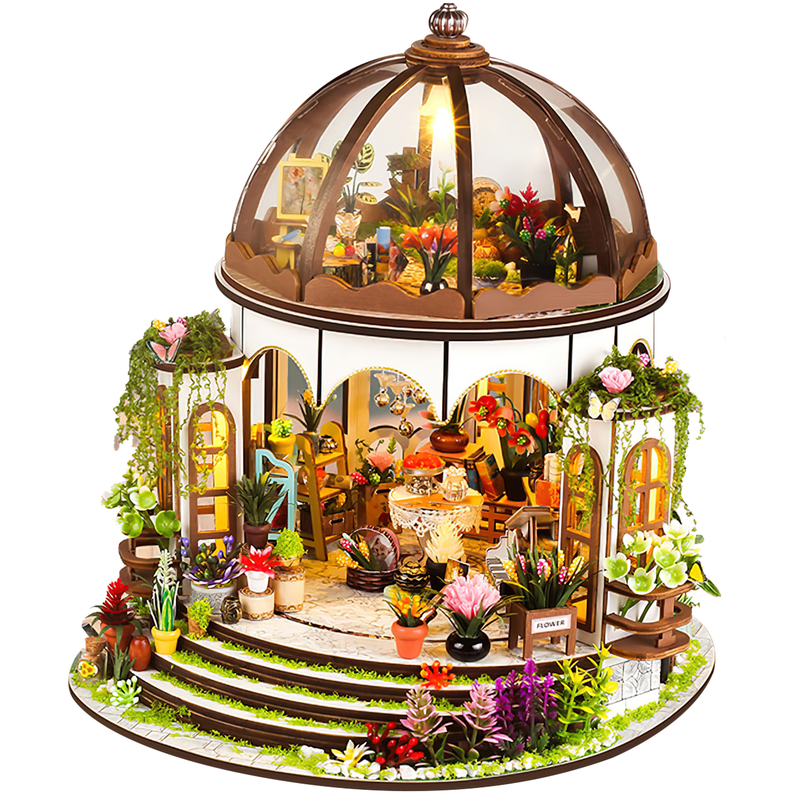 DIY Miniature Dollhouse Kit 3D - Diy Electronics News reseña y precio