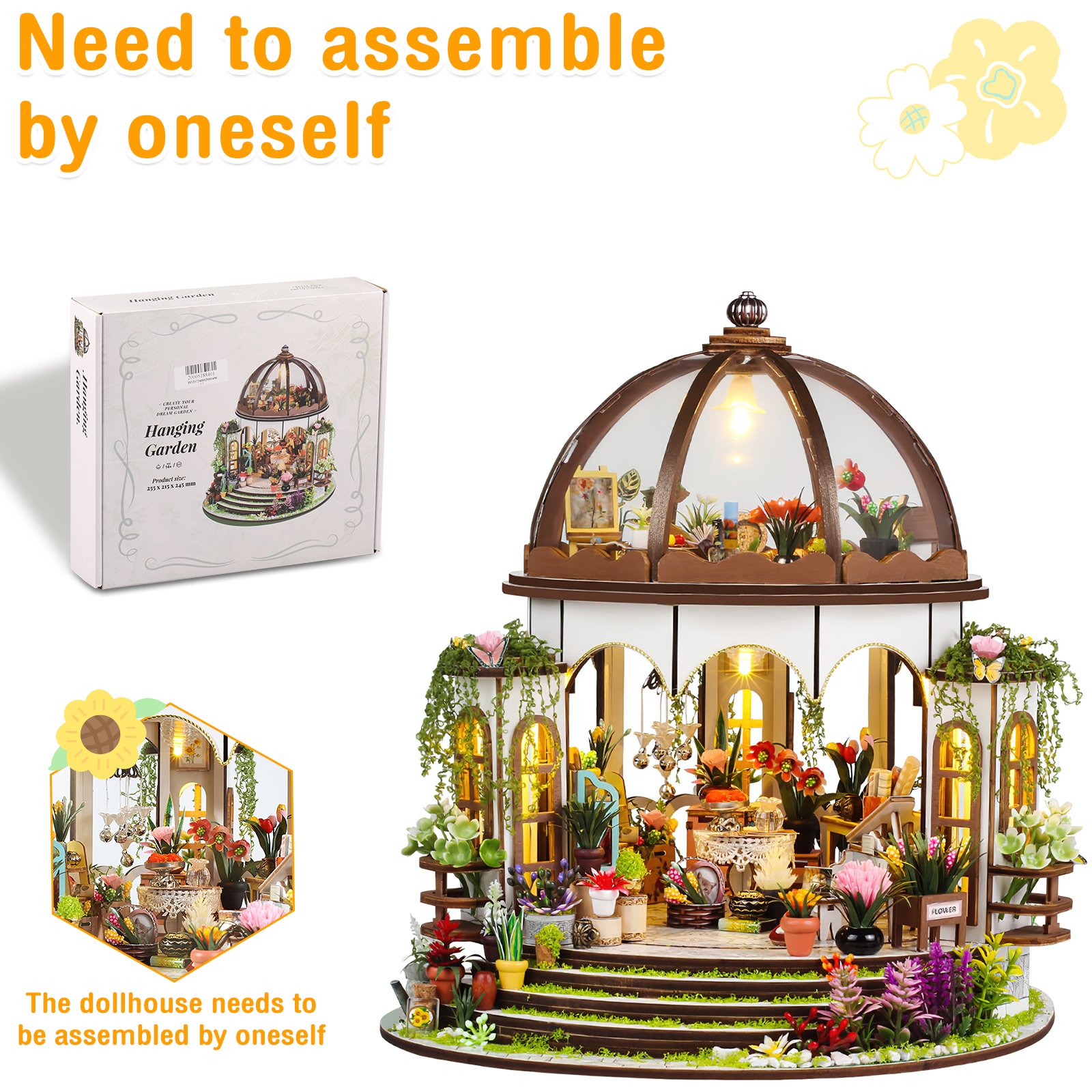 DIY Miniature Dollhouse Kit 3D - Diy Electronics News reseña y precio