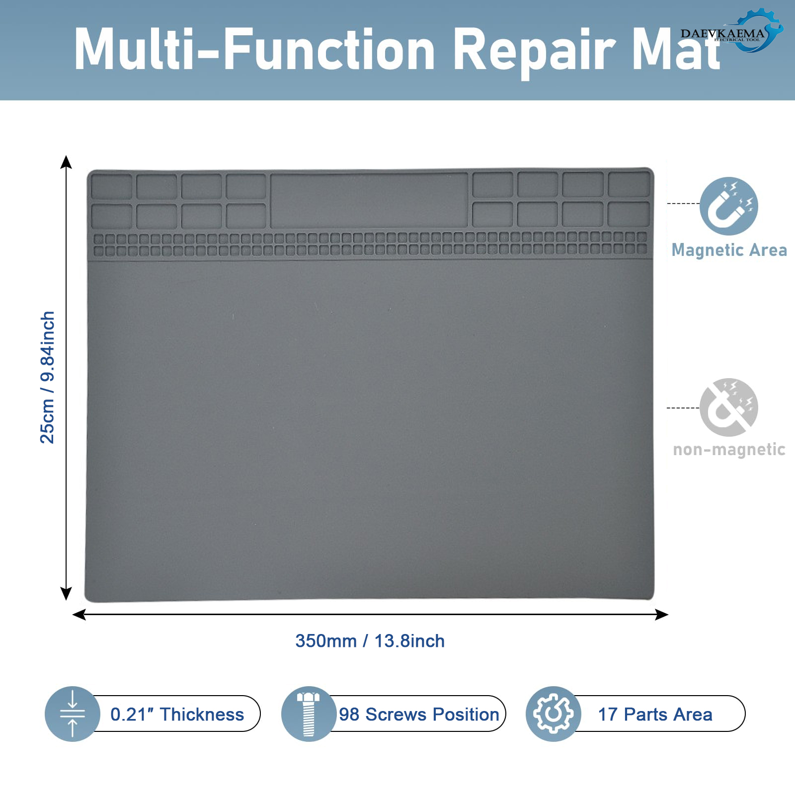 Magnetic Silicone Solder Pad 5 - Diy Electronics Watch reseña y precio