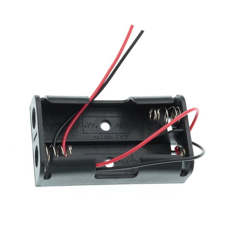 AAAEL-100Pcs 2AA Battery Case  - Diy Electronics Wire reseña y precio