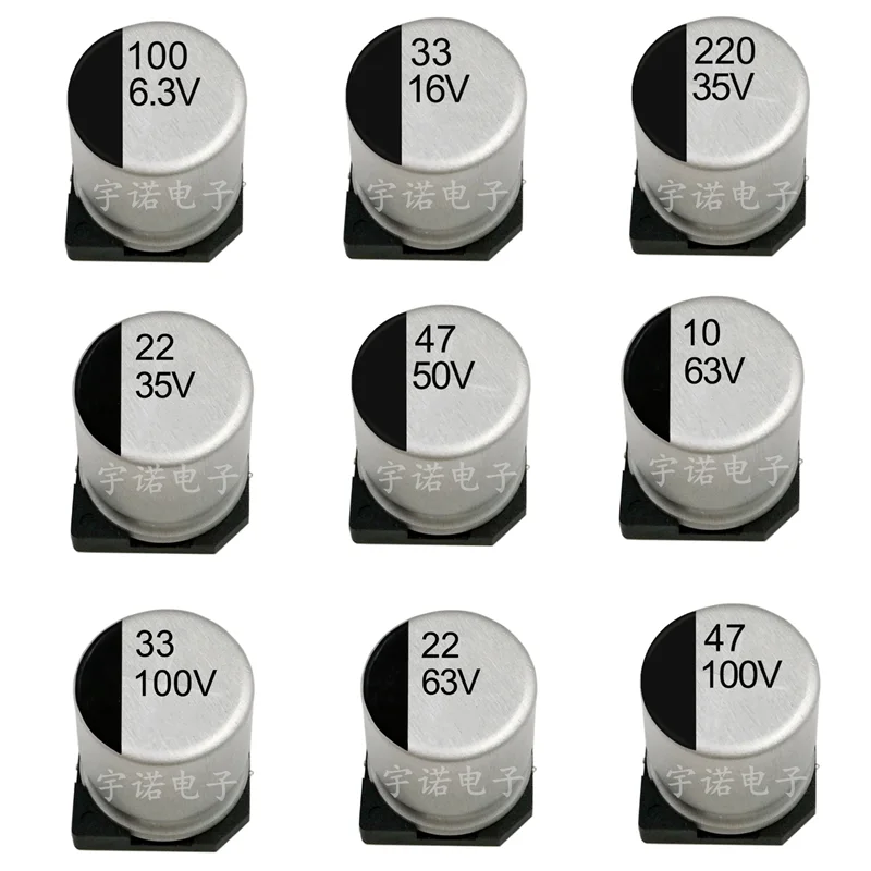 10piece SMD 6.3V 10V 16V 25V 3 - Capacitor Kit Assortment reseña y precio