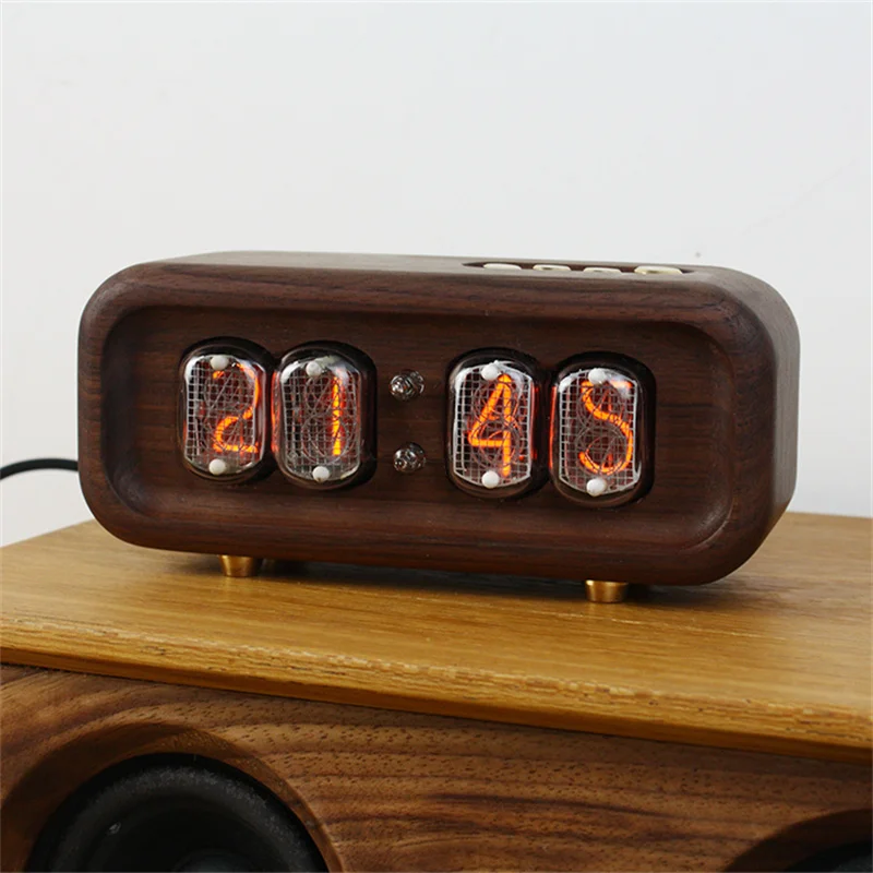Black Walnut Solid Wood Glow D - Diy Electronics Table reseña y precio